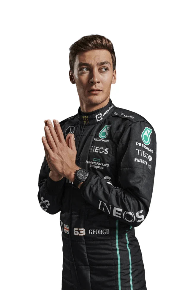 F1 George Russell Mercedes 2022 race suit