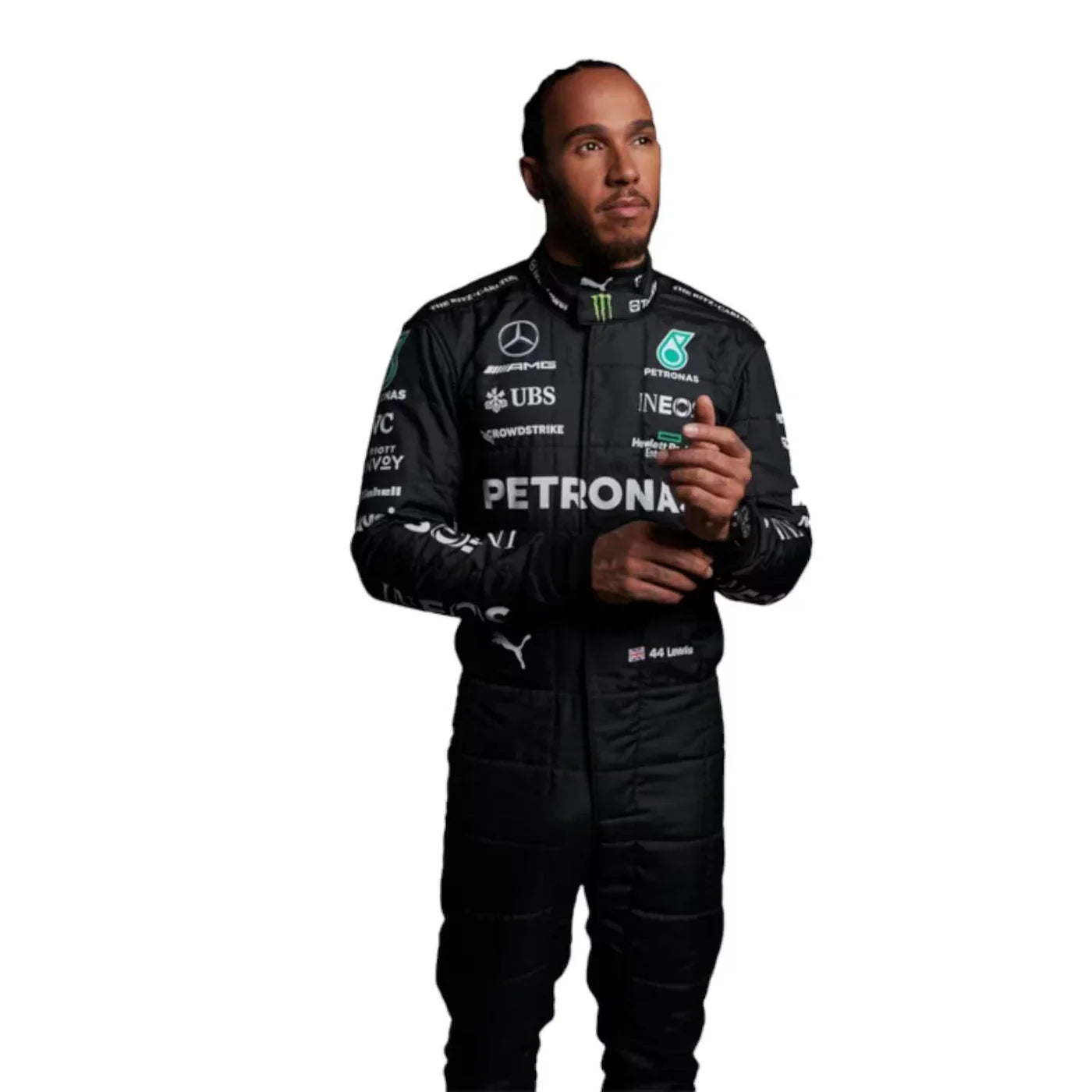 F1 Mercedes Lewis Hamilton 2023 Race suit