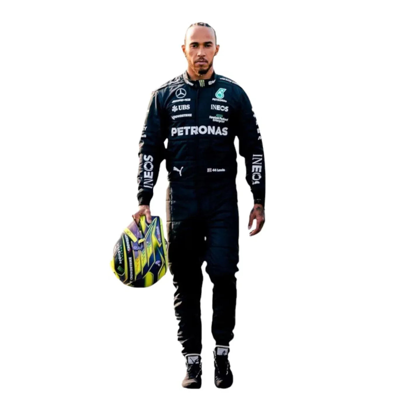 F1 Mercedes Lewis Hamilton 2023 Race suit