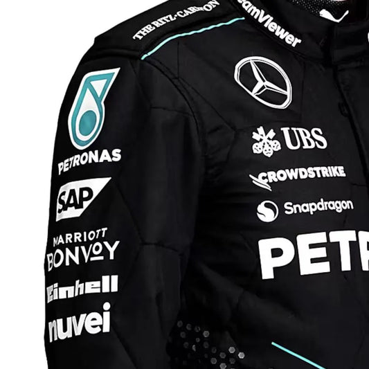 F1 2024 Lewis Hamilton Mercedes AMG PETRONAS race suit