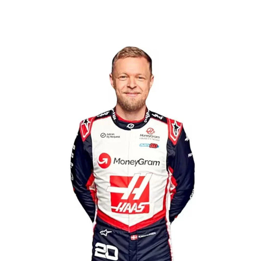 F1 2024 Kevin Magnussen Haas F1 Team Race Suit