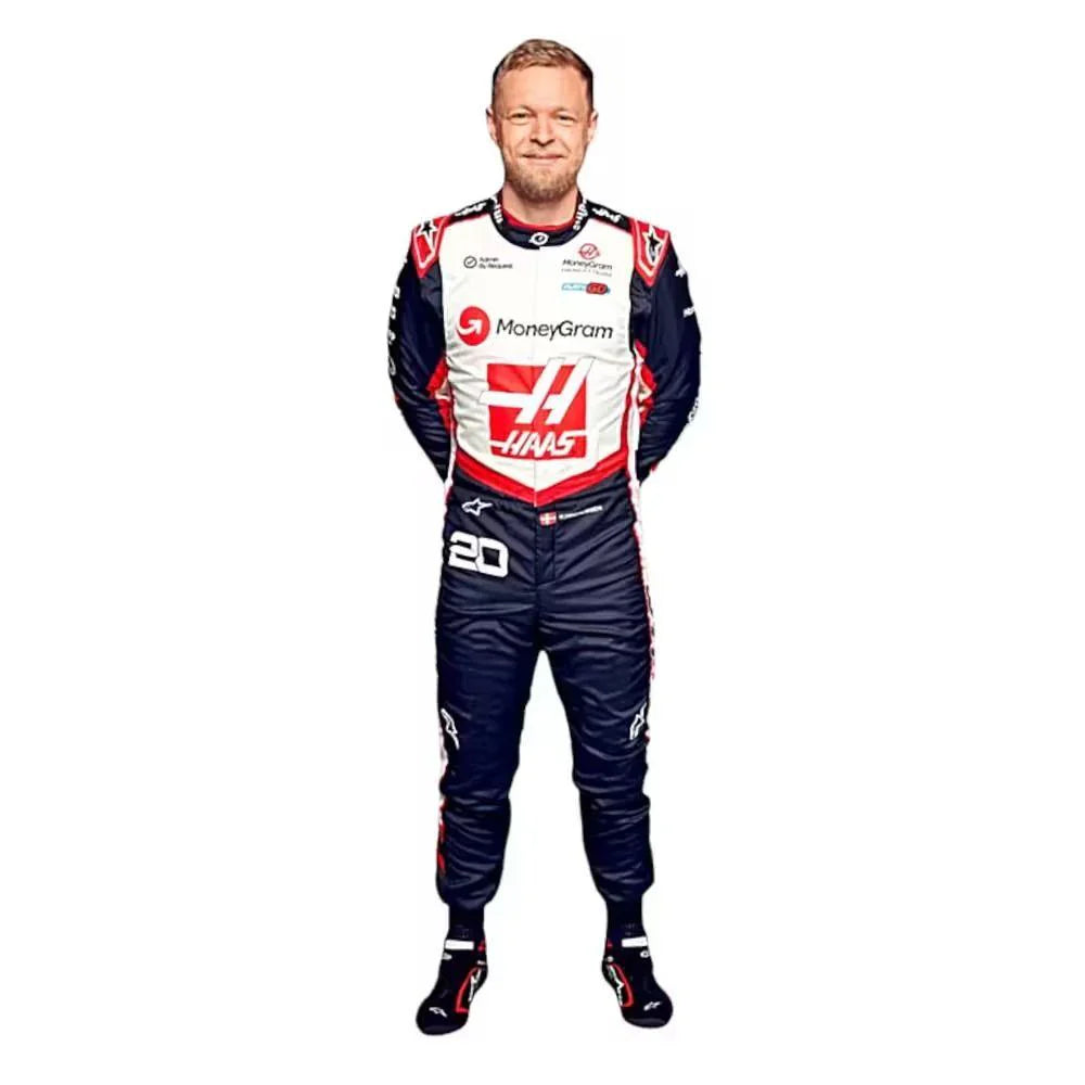 F1 2024 Kevin Magnussen Haas F1 Team Race Suit