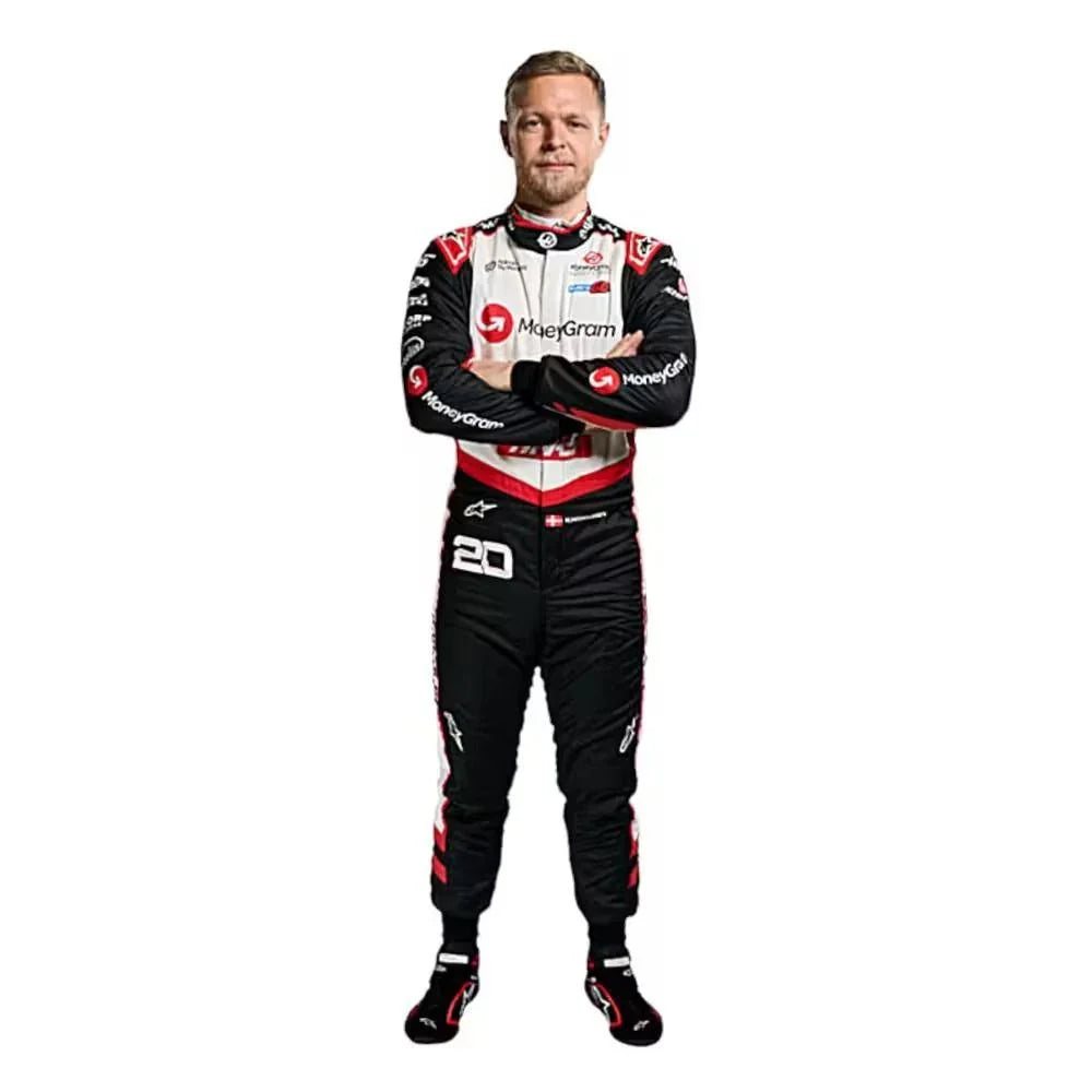 F1 2024 Kevin Magnussen Haas F1 Team Race Suit