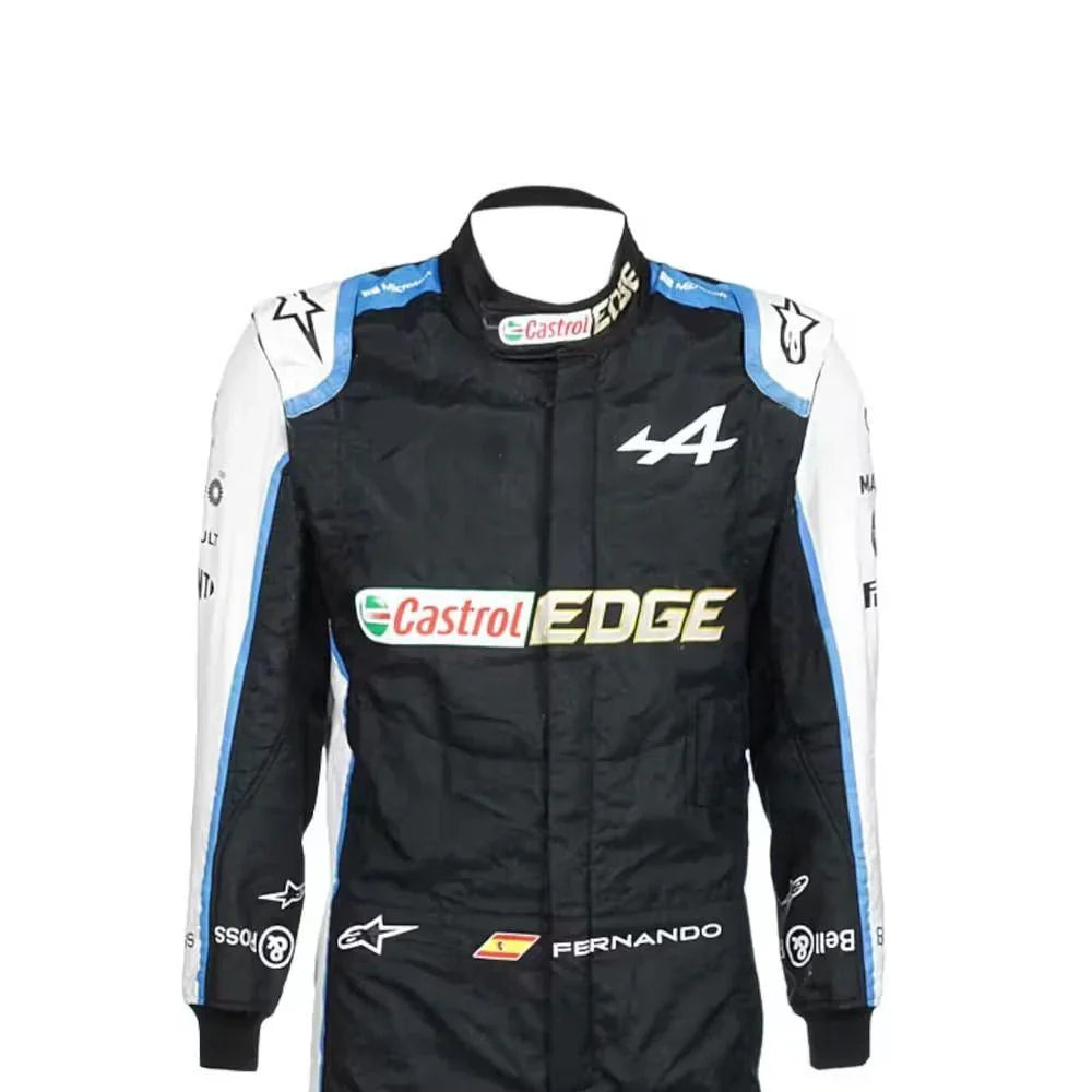 F1 Fernando Alonso 2021 race suit