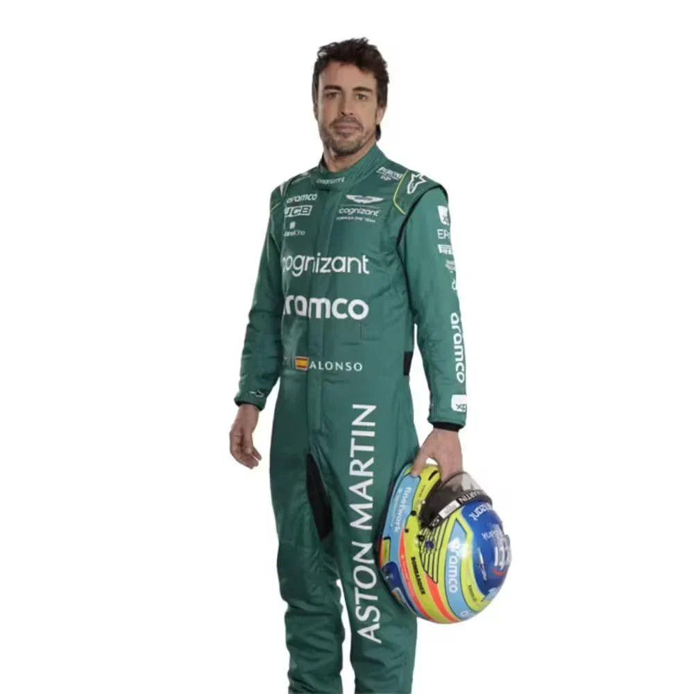 F1 Fernando Alonso 2023 race suit