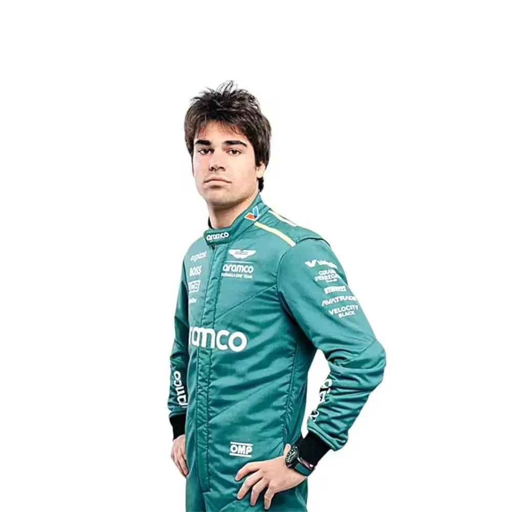 F1 2024 lance stroll Aston Martin race suit