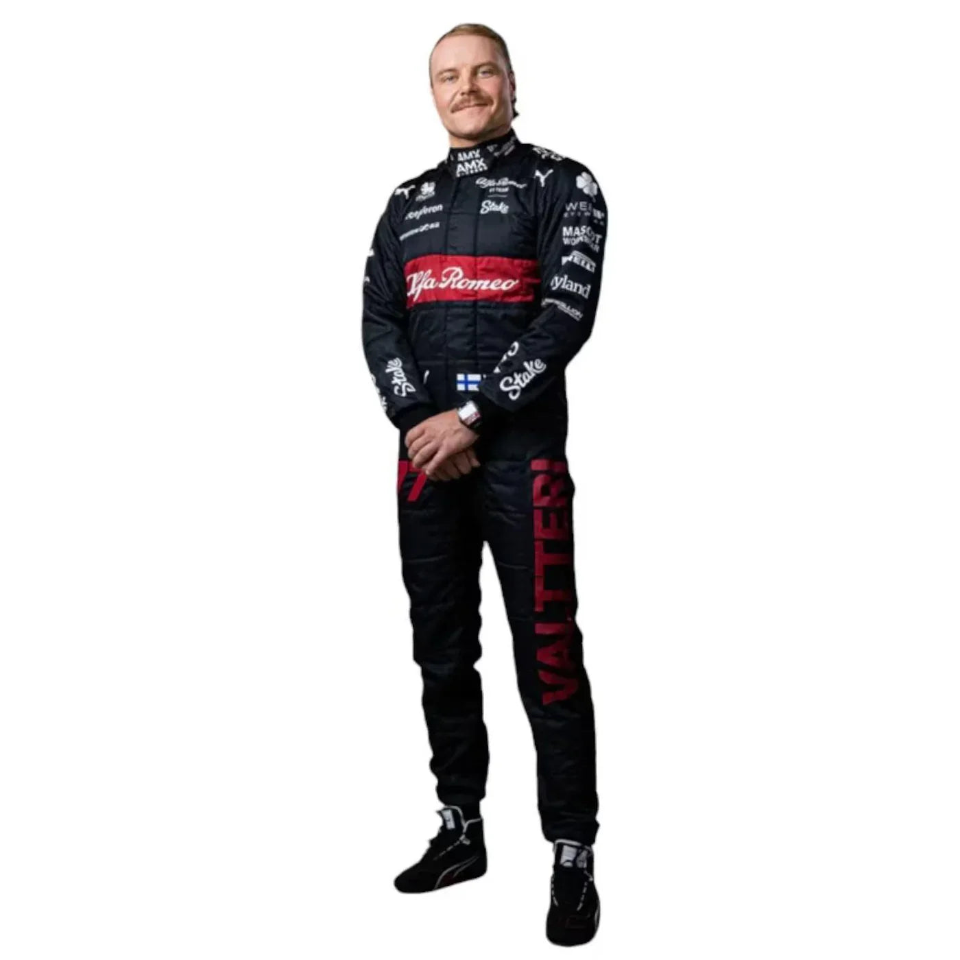 F1 valtteri Bottas Alfa Romeo 2023 race suit