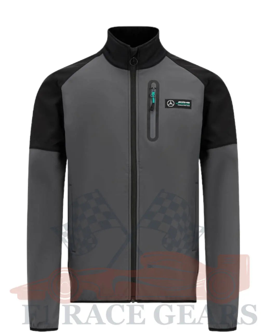 F1 Mercedes lewis Hamilton 2023 soft shell jacket My Store