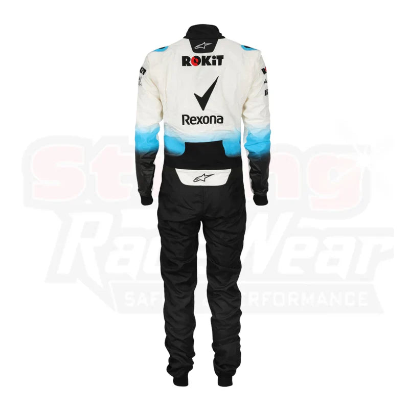 F1 George Russell Williams racing 2019 race suit