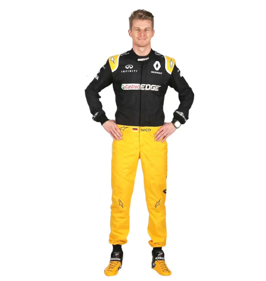 F1 Nico Hulkenberg Renault 2017 race suit