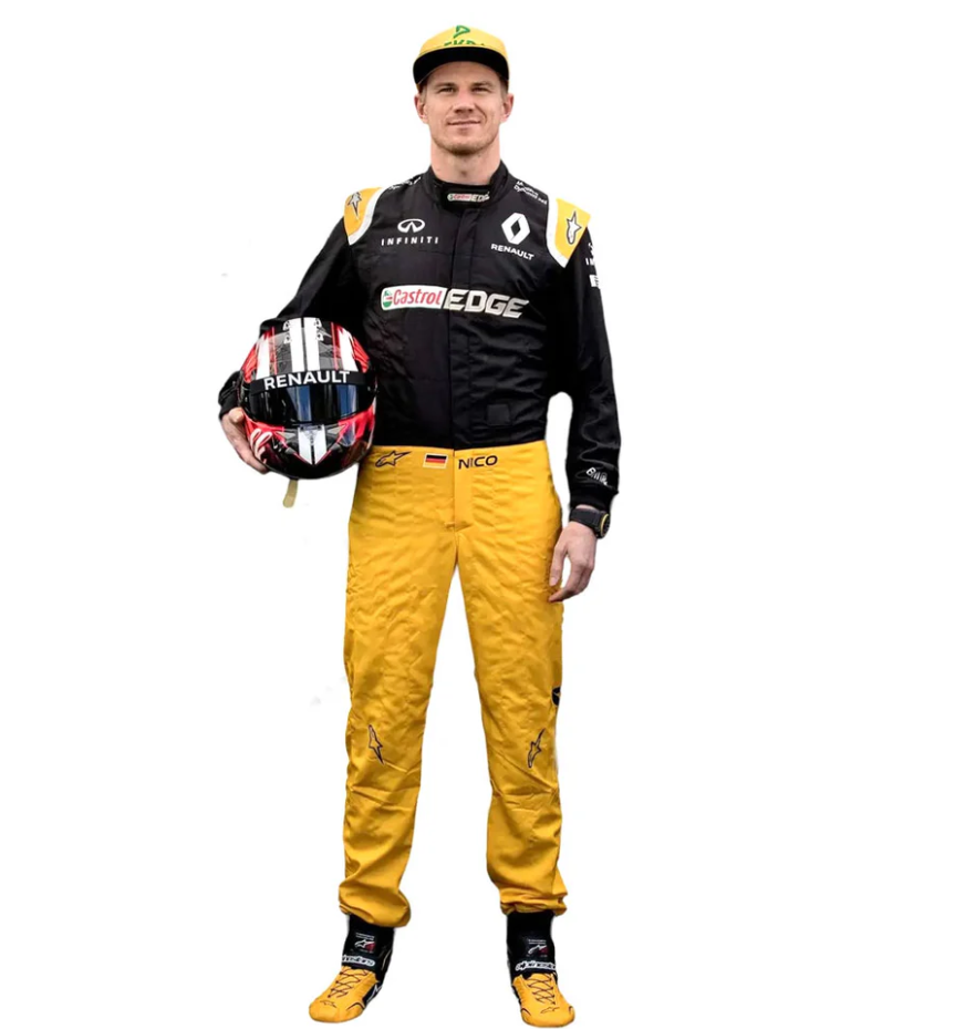 F1 Nico Hulkenberg Renault 2017 race suit