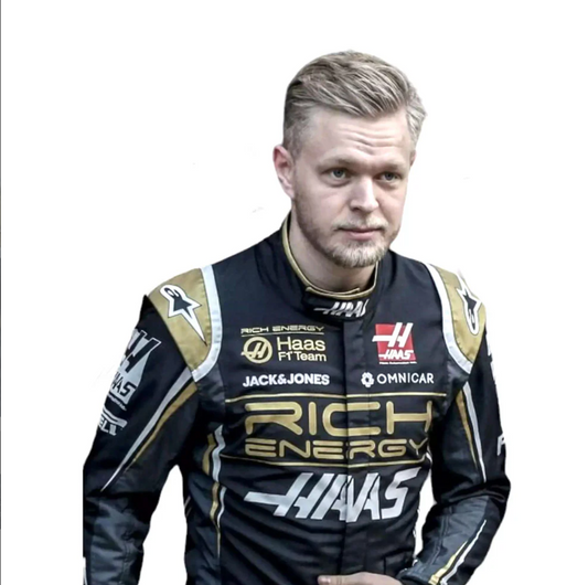 F1 Kevin Magnussen Haas F1 team 2019 race suit