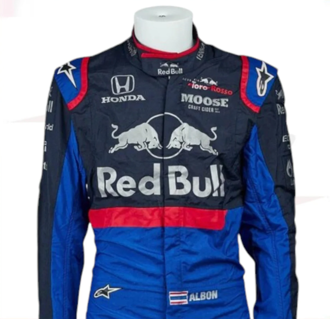 F1 Alexander Albon Red bull 2019 race suit