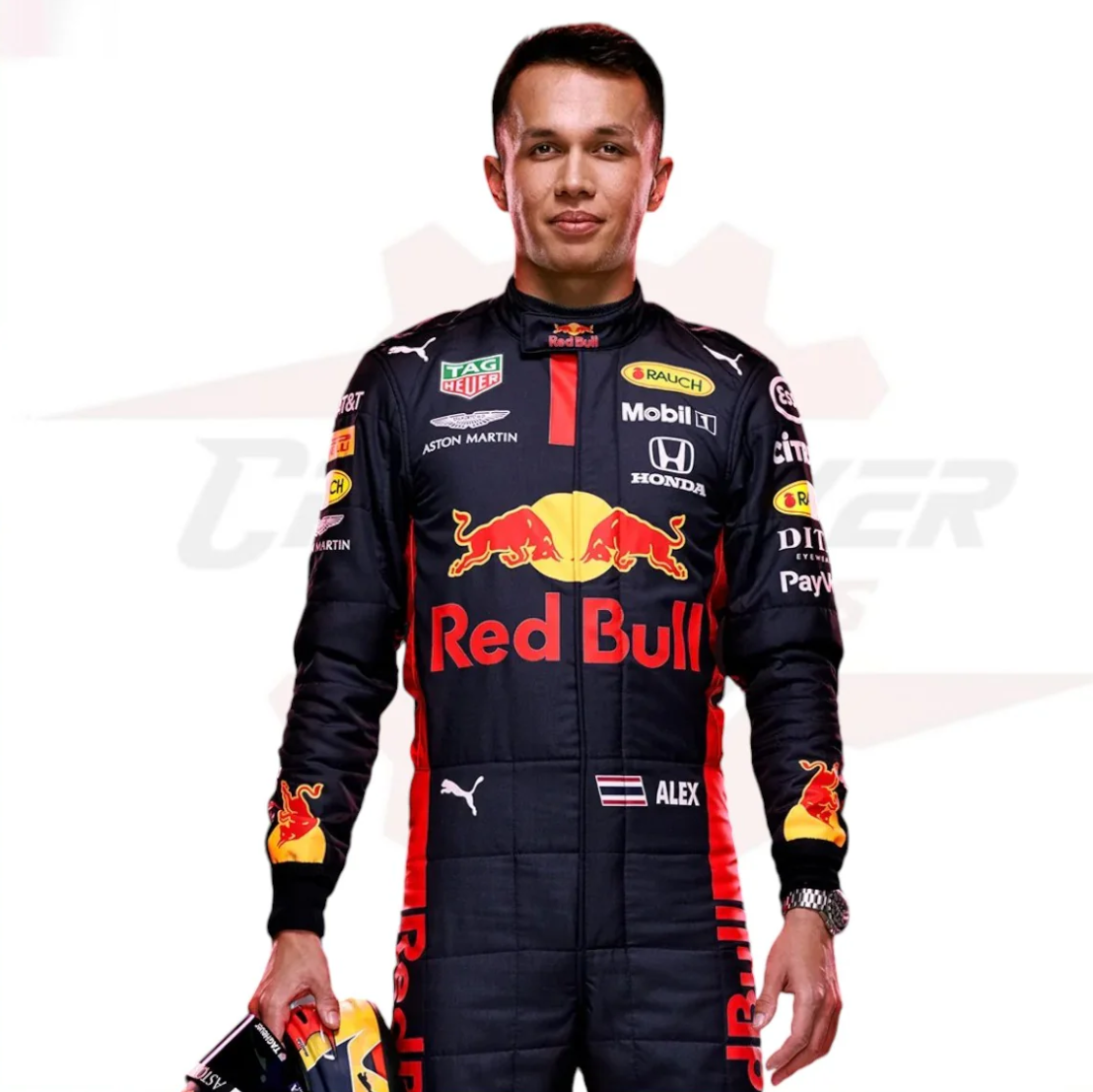 F1 Alexander Albon Red bull 2021 race suit