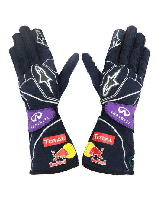 F1 Daniel recciardo Red bull race gloves