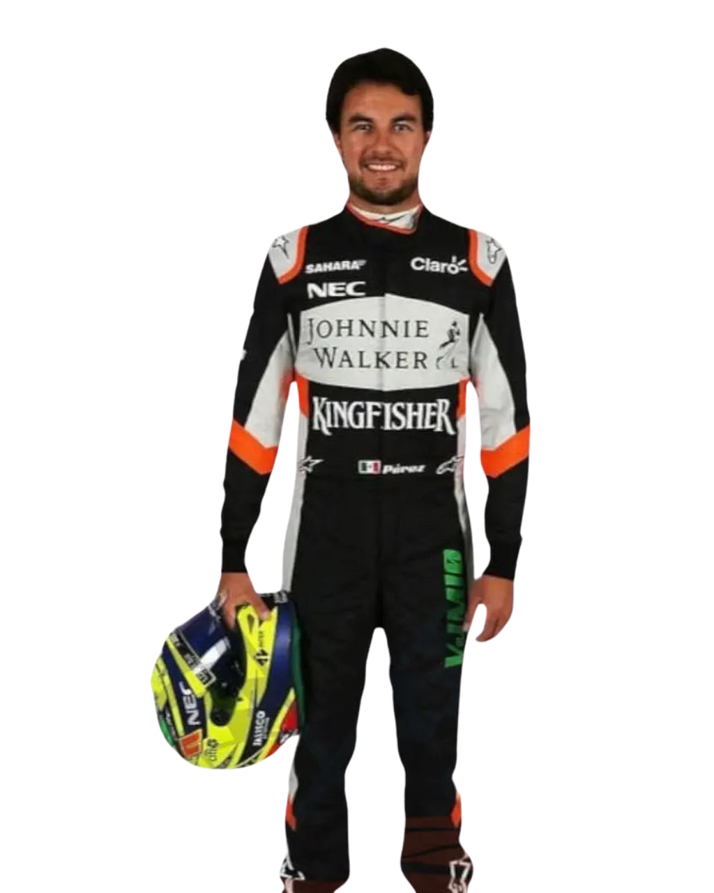 F1 Sergio perez 2017 Sahara force India race suit