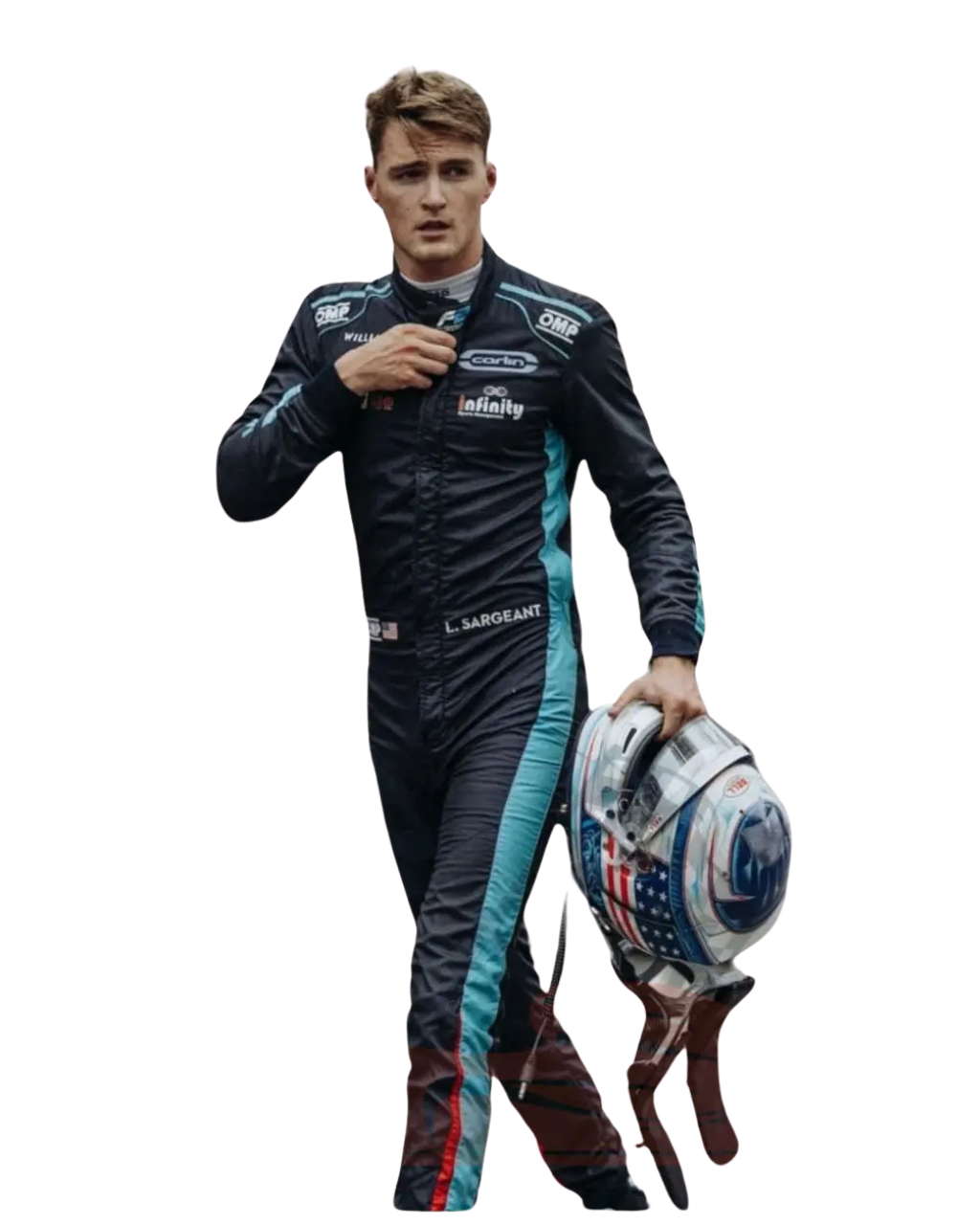 F1 Logan Sargeant Williams Racing 2022 race suit