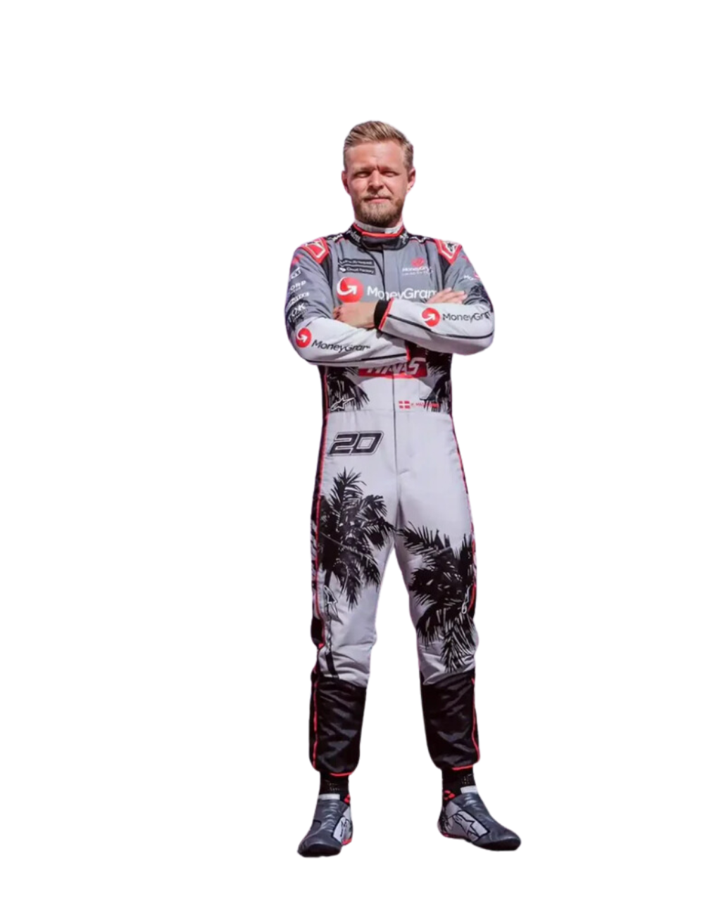 F1 Kevin Magnussen Haas F1 Miami gp 2023 race suit