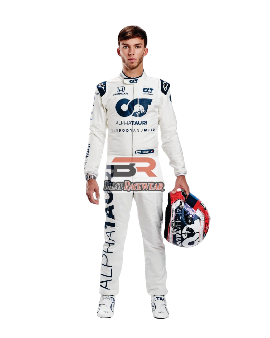 F1 Pierre Gasly alpha tauri Alpine 2020 race suit