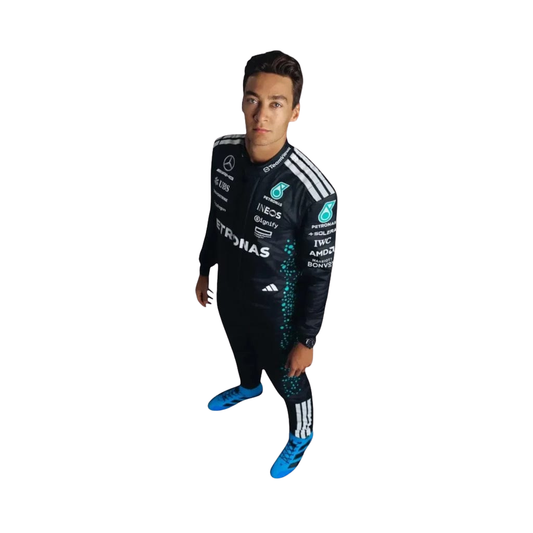 F1 George Russell 2025 Mercedes Race Suit