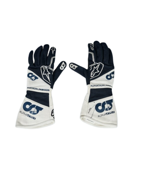 F1 Alphatauri nyck de Vries 2023 race gloves