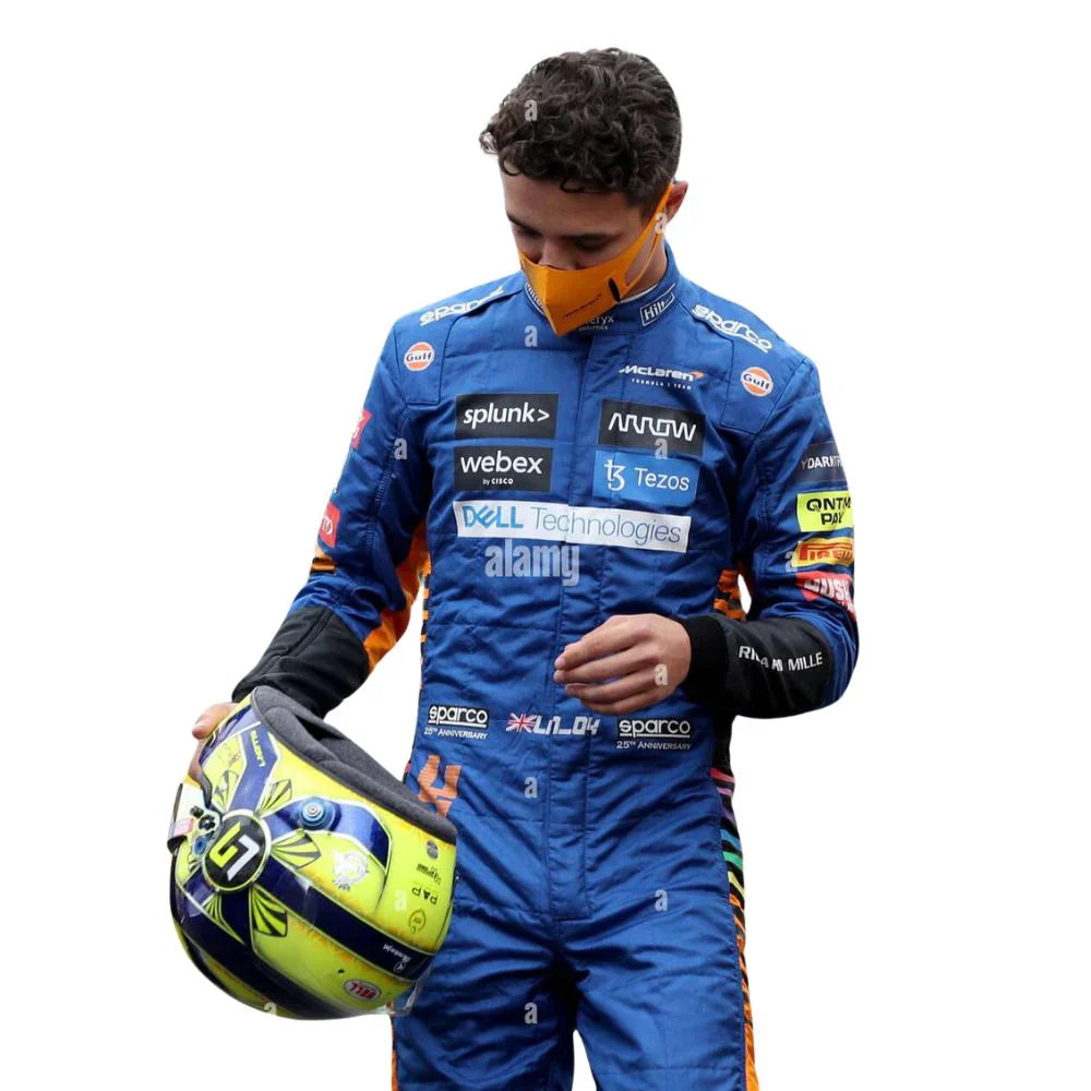 F1 mclarn lando Norris 2021 race suit