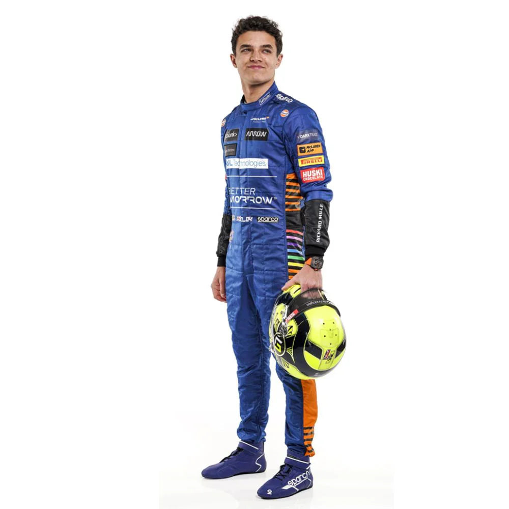 F1 mclarn lando Norris 2021 race suit