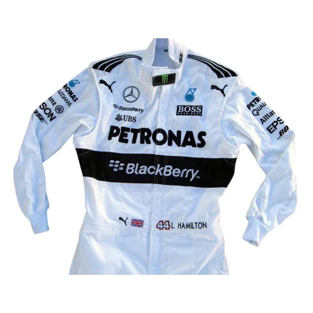 F1 Mercedes Lewis Hamilton 2015 race suit