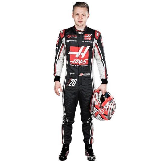 F1 Kevin Magnussen Haas F1 team 2017 race suit