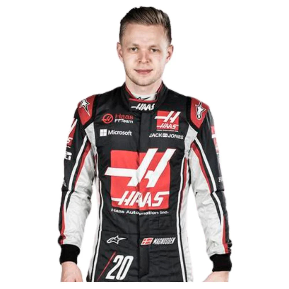 F1 Kevin Magnussen Haas F1 team 2017 race suit