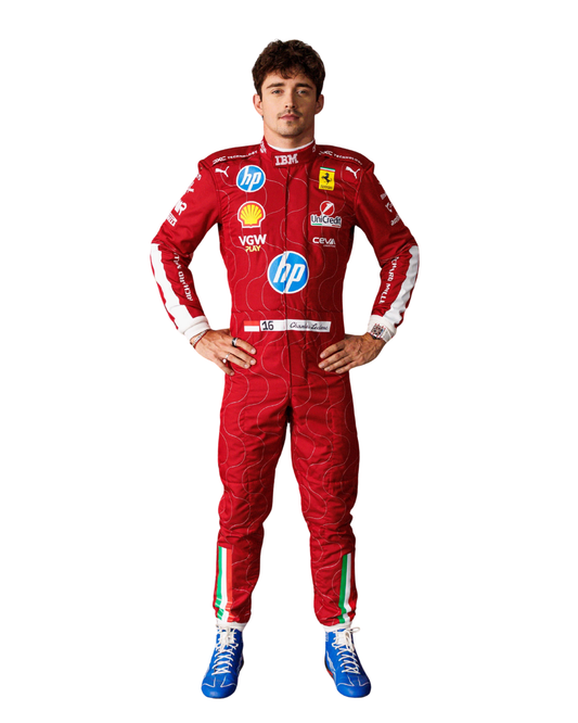 F1 Charles Leclerc 2025 Ferrari Race Suit