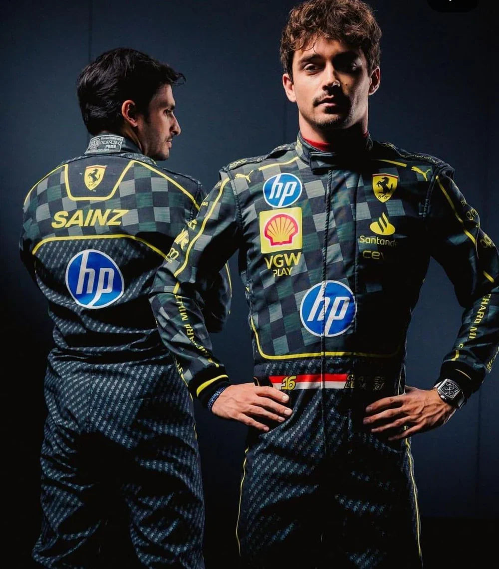 2024 Charles Leclerc HP Italian Grand Prix F1 Race Suit