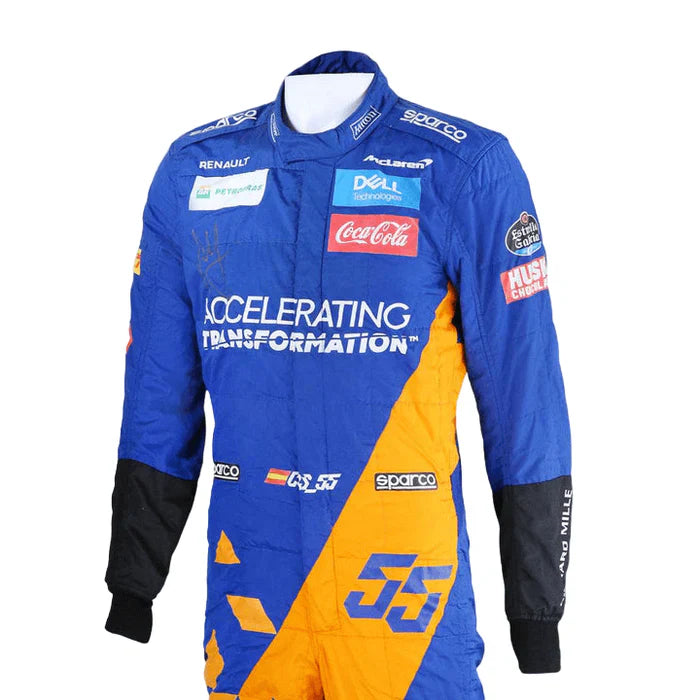 F1 Carlos Sainz 2019 race suit