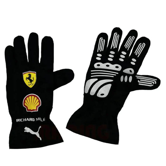 F1 Ferrari Charles leclerc 2021 race gloves