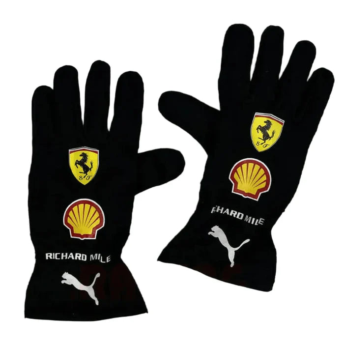 F1 Ferrari Charles leclerc 2021 race gloves