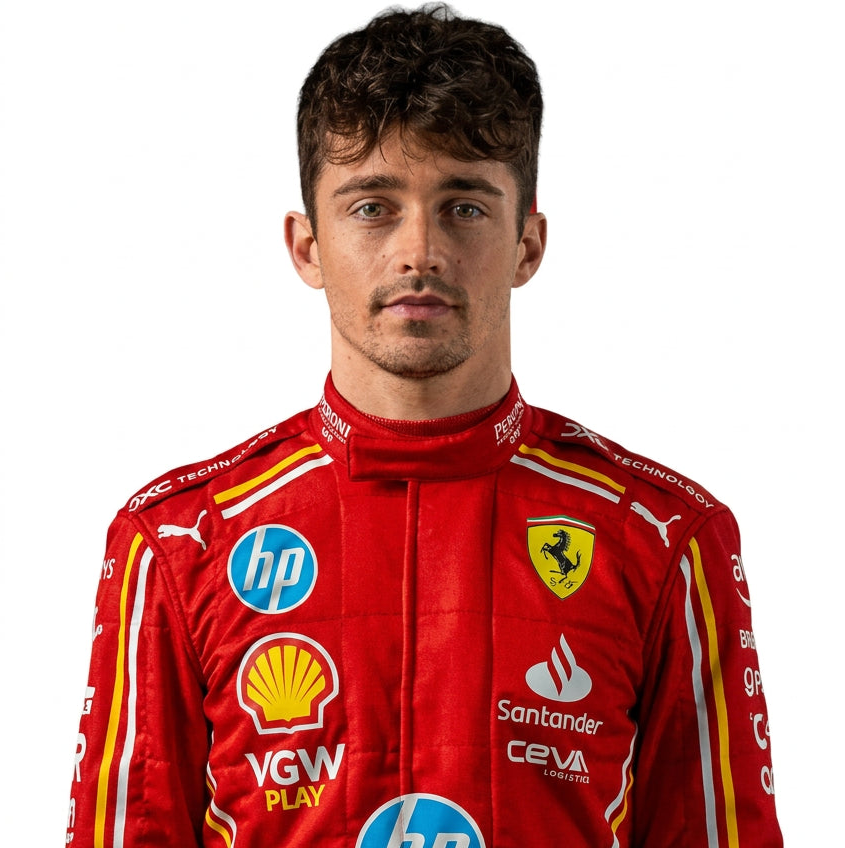 F1 New Charles leclerc 2024 replica race suit