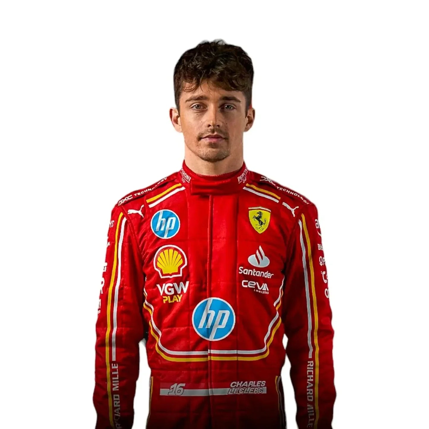 F1 New Charles leclerc 2024 replica race suits