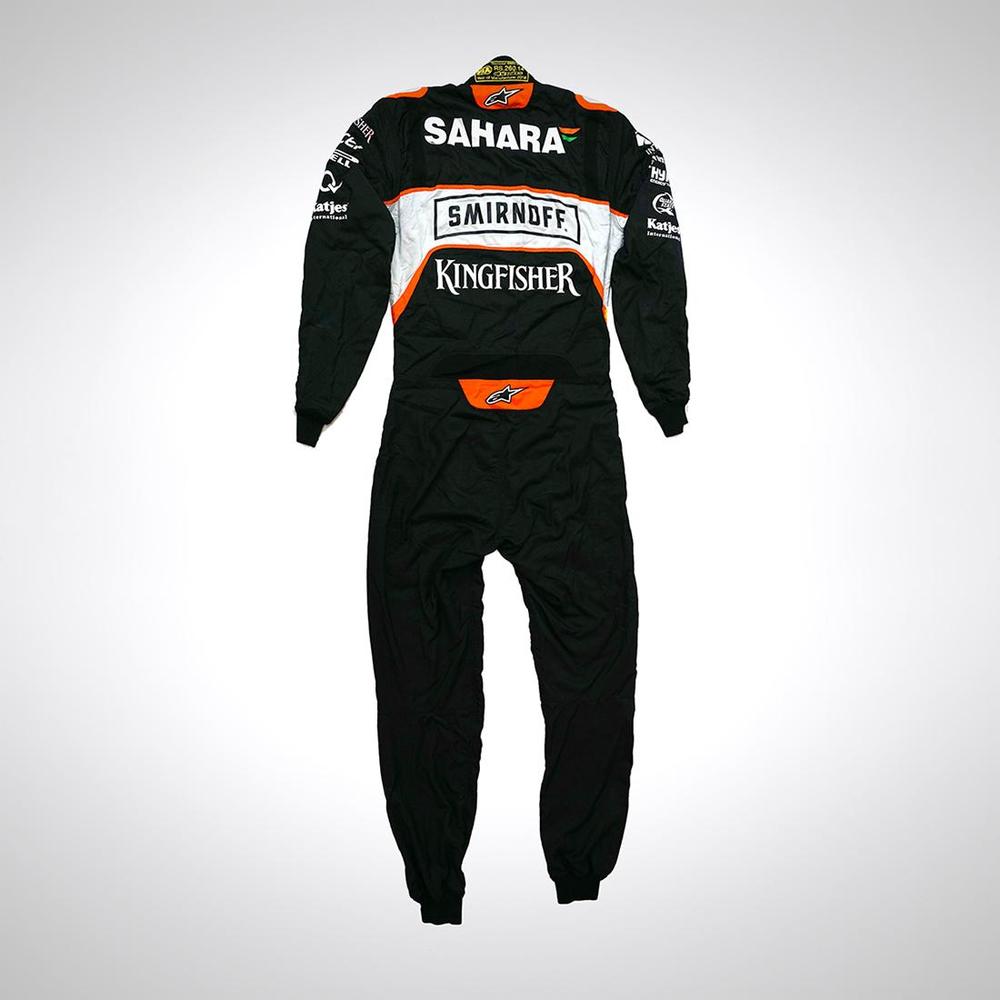 F1 Nico Hulkenberg Sahara force F1 team 2016 race suit