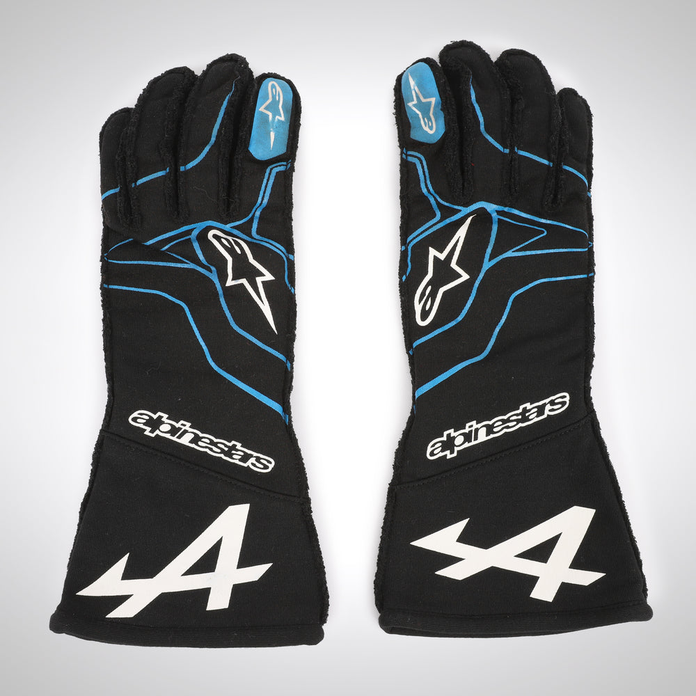 F1 Alpine Fernando Alonso 2021 race gloves