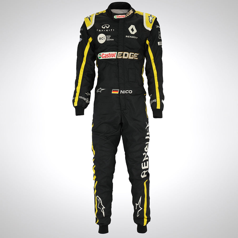 F1 Nico Hulkenberg Renault F1 team 2019 race suit