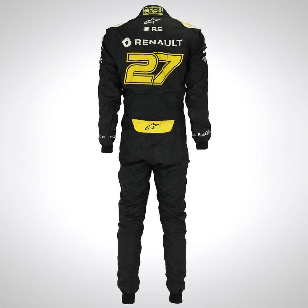 F1 Nico Hulkenberg Renault F1 team 2019 race suit