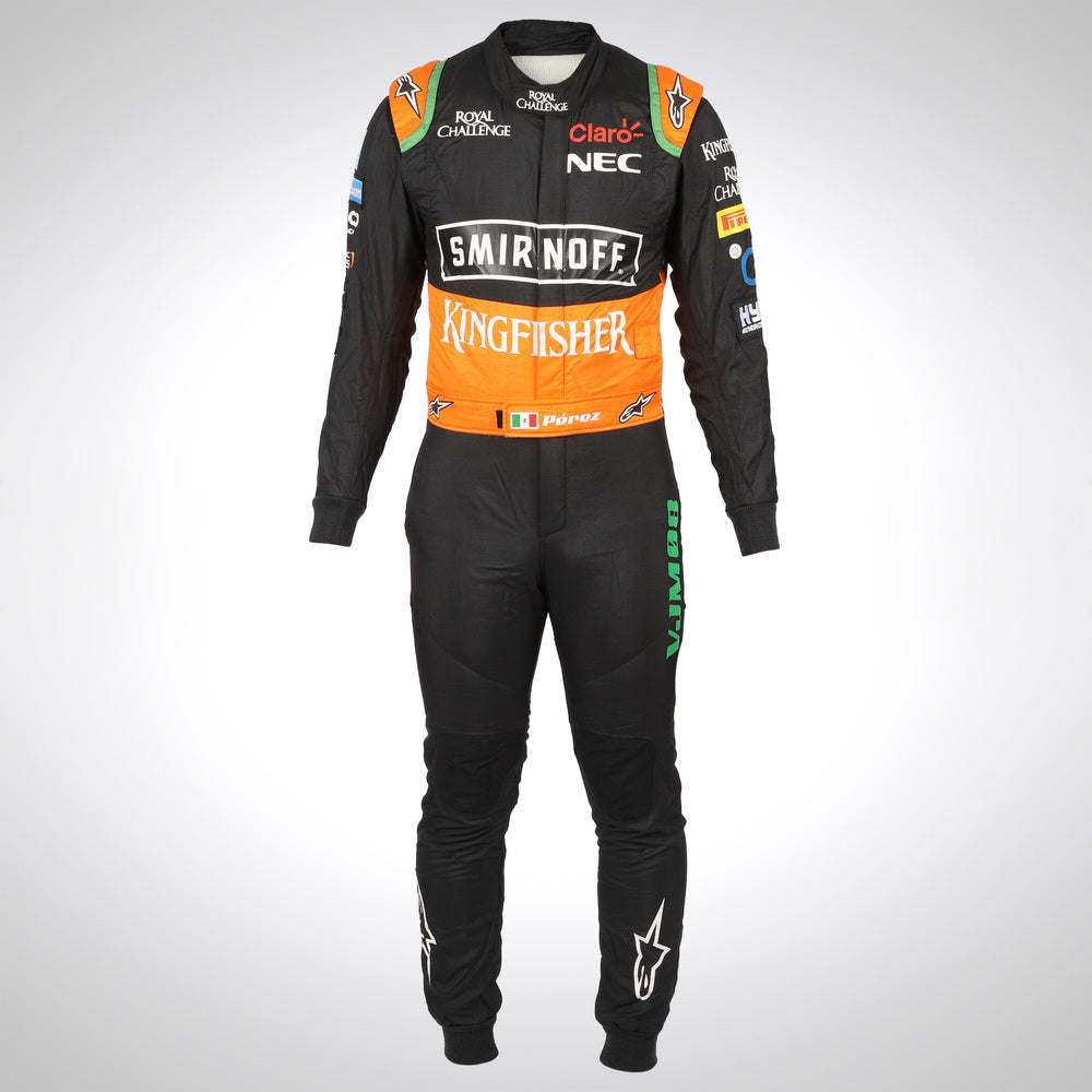 F1 Sergio perez 2015 Sahara force India race suit