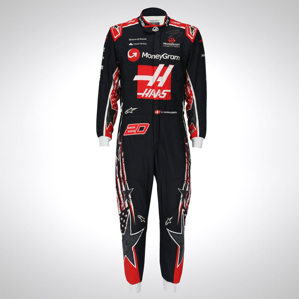 F1 Kevin Magnussen united state gp 2023 race suit