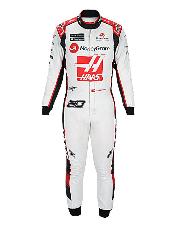 F1 Kevin Magnussen Haas F1 team 2023 race suit