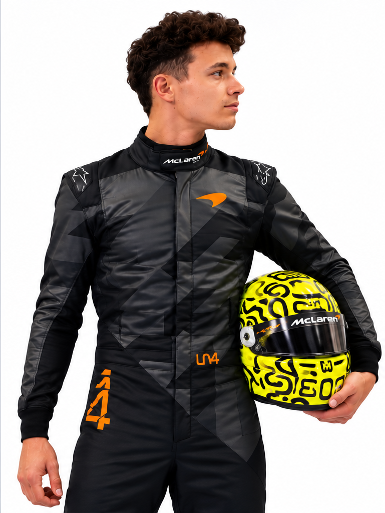 F1 Go Kart Lando Norris 2025 McLaren race suit
