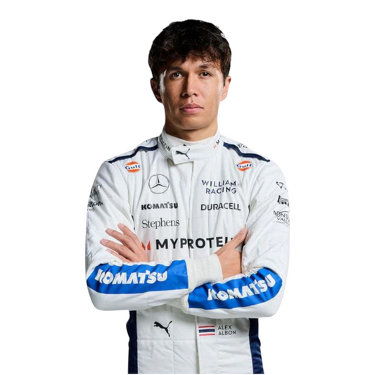 F1 2024 Alex Albon Williams F1 Team replica race Suit