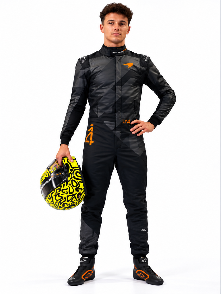 F1 Go Kart Lando Norris 2025 McLaren race suit