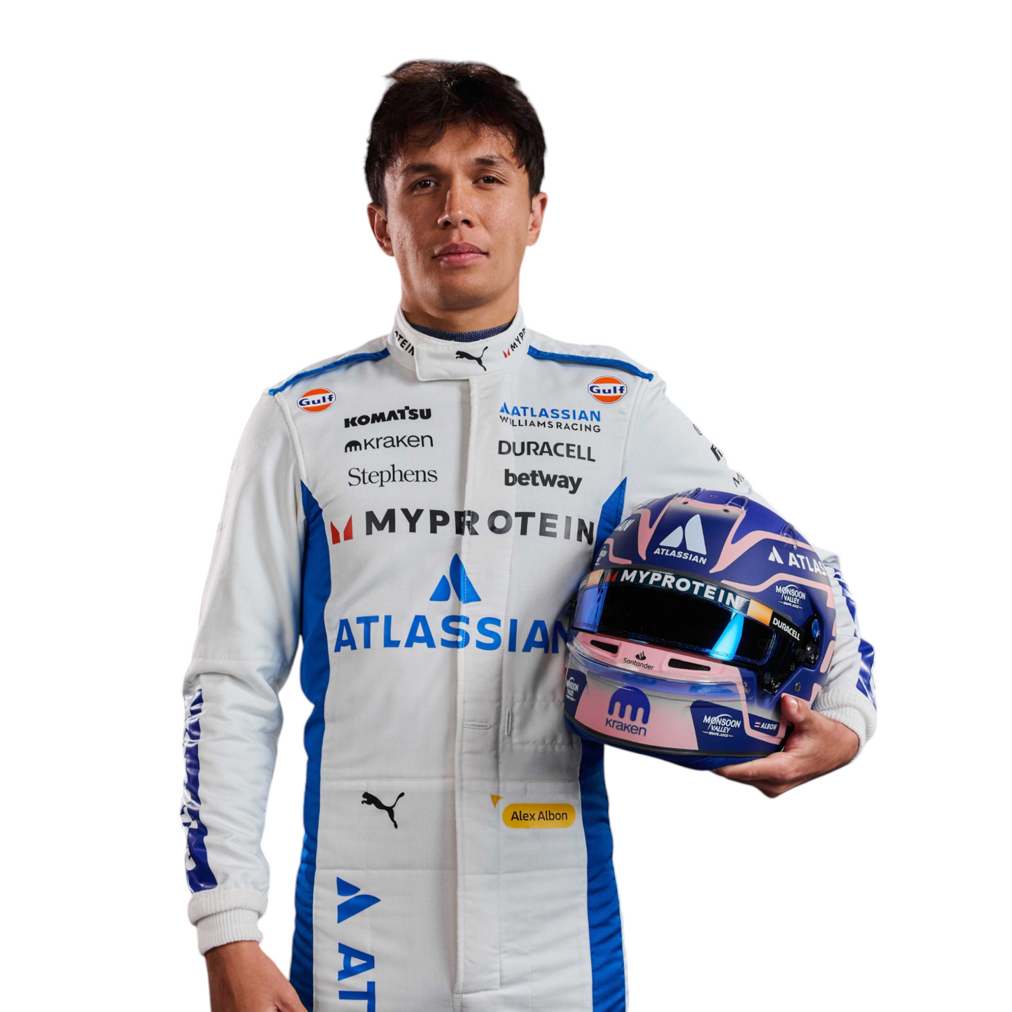 F1 Alexander Albon 2025 Williams Race Suit