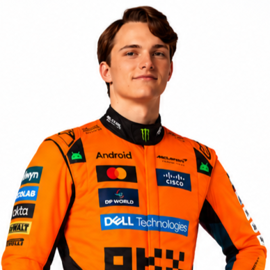 F1 Go Kart Oscar Piastri 2025 McLaren Race Suit
