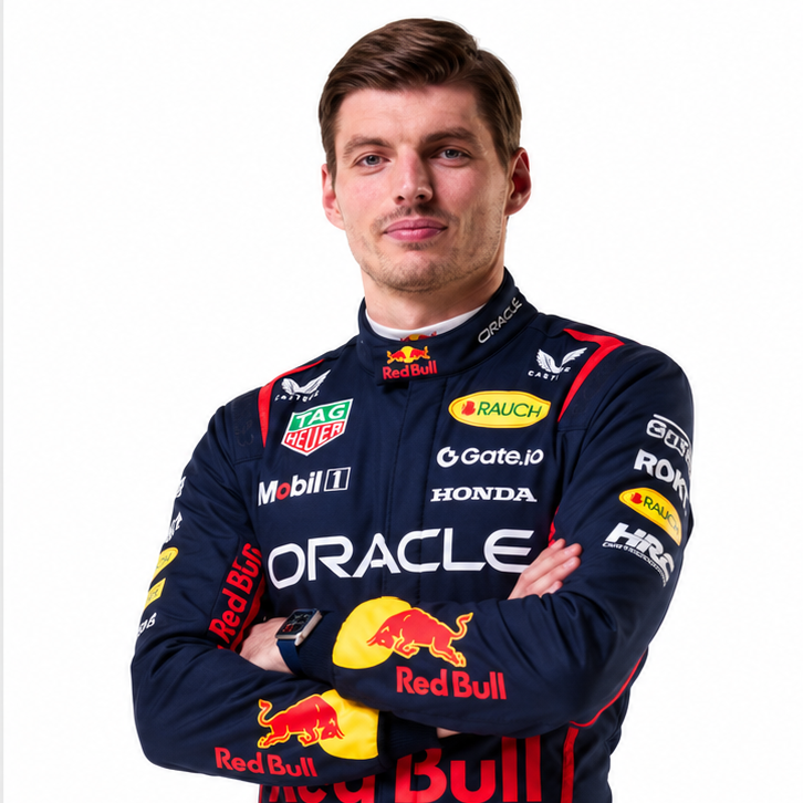 F1 Go Kart 2025 Max Verstappen Red Bull Race Suit